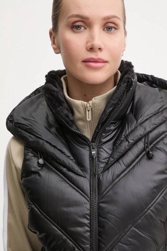 Dkny bezrękawnik czarny DP4V3157