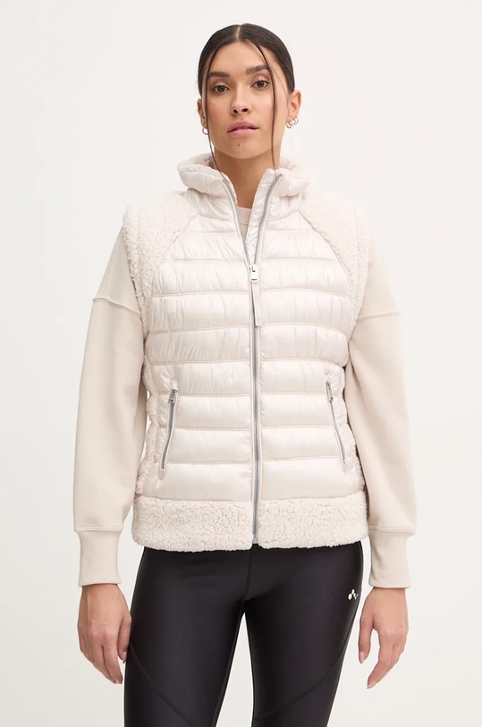 Dkny bezrękawnik bez kaptura beżowy DP4V3163