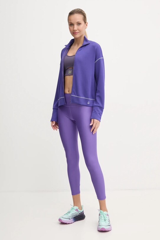 Кофта United Colors of Benetton 3JLC3M06H фиолетовой NC24
