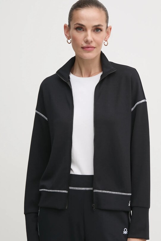 Кофта United Colors of Benetton чорний 3JLC3M06H