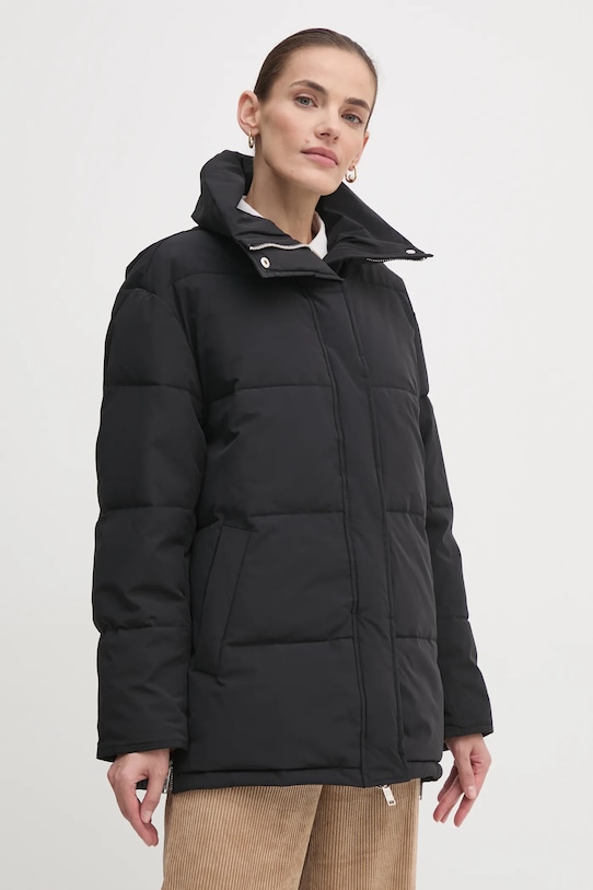 Bunda Dkny bez kapuce černá D2G4A179