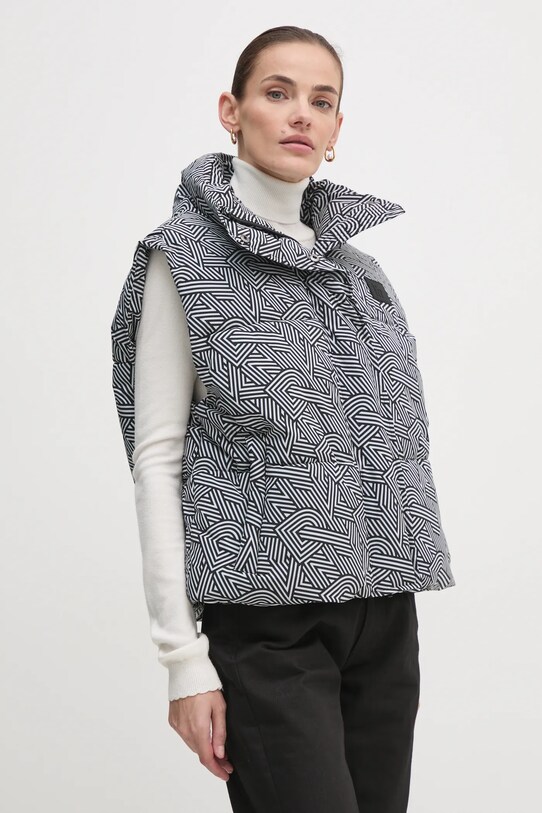 Dkny vesta cu captuseala gri D2G4A224