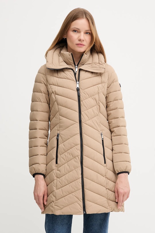 Dkny kurtka beżowy DLEMPN46