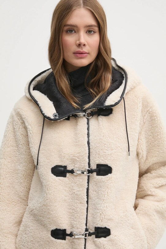 Dkny kurtka beżowy DLEMFV50