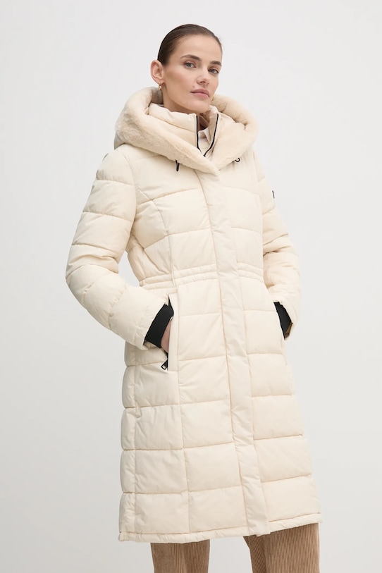 Bunda Dkny s podšívkou béžová DLEMPS75