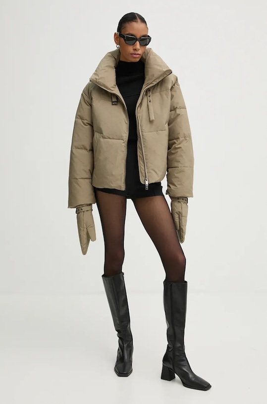 Gestuz kurtka bez kaptura zielony 10909184