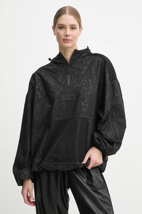 Спортивна куртка EA7 Emporio Armani з капюшоном чорний TNGLZ.6DUB39.1200