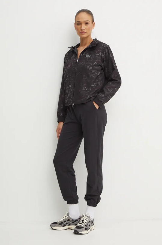Tréninková bunda EA7 Emporio Armani TNP6Z.6DTB02.1200 černá AW24