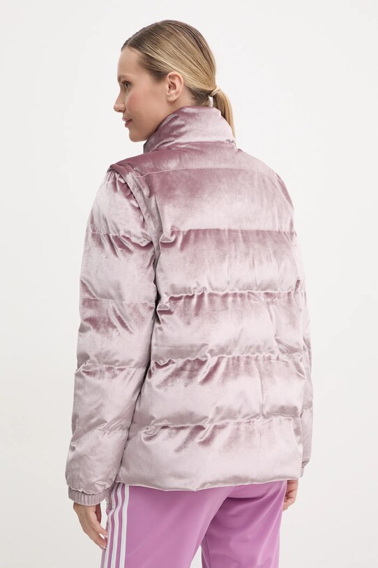 Ruházat EA7 Emporio Armani bársony kabát TNGBZ.6DTB06.1341 rózsaszín