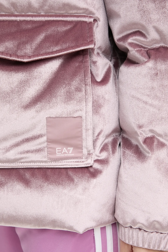 Velurová bunda EA7 Emporio Armani TNGBZ.6DTB06.1341