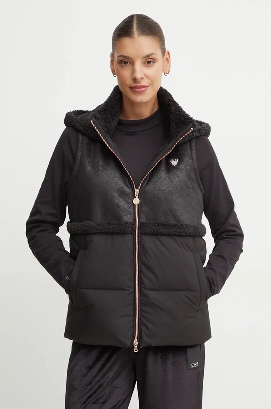 Безрукавка EA7 Emporio Armani з підкладкою чорний TNAWZ.6DTQ04.1200