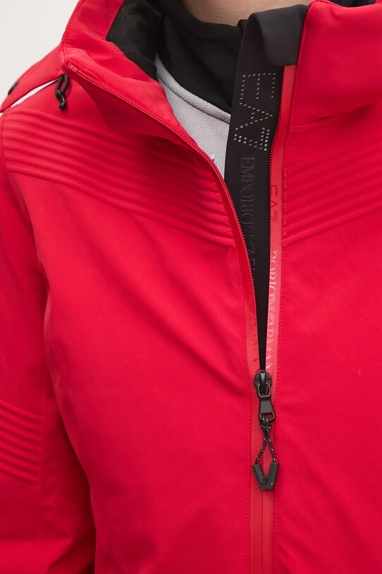 EA7 Emporio Armani kurtka narciarska Cortina Embossed Toray TN44Z.6DTG03.1461 czerwony