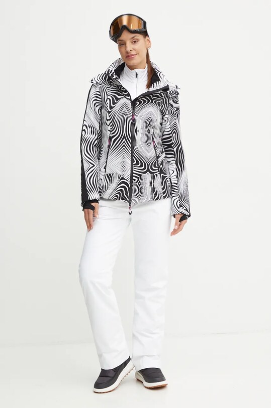 Гірськолижна куртка EA7 Emporio Armani Kitzbuhel Protectum зимовий спорт білий TNCJZ.6DTG06.2114