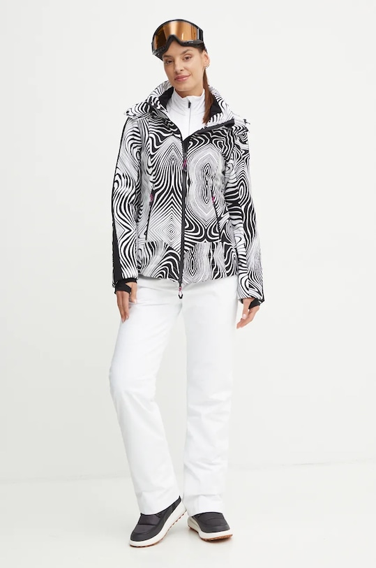 EA7 Emporio Armani kurtka narciarska Kitzbuhel Protectum sporty zimowe biały TNCJZ.6DTG06.2114