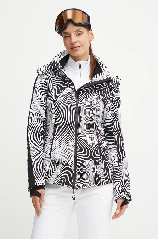 Odzież EA7 Emporio Armani kurtka narciarska Kitzbuhel Protectum TNCJZ.6DTG06.2114 biały