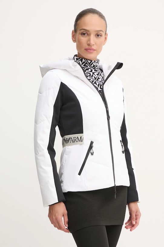 EA7 Emporio Armani kurtka narciarska sporty zimowe biały TNCJZ.6DTG13.1100