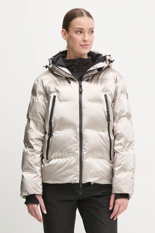 Гірськолижна куртка EA7 Emporio Armani зимовий спорт золотий TNICZ.6DTG14.0699