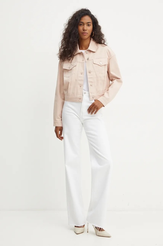 Дънково яке Armani Exchange 6DYB14.Y19DZ розов AW24