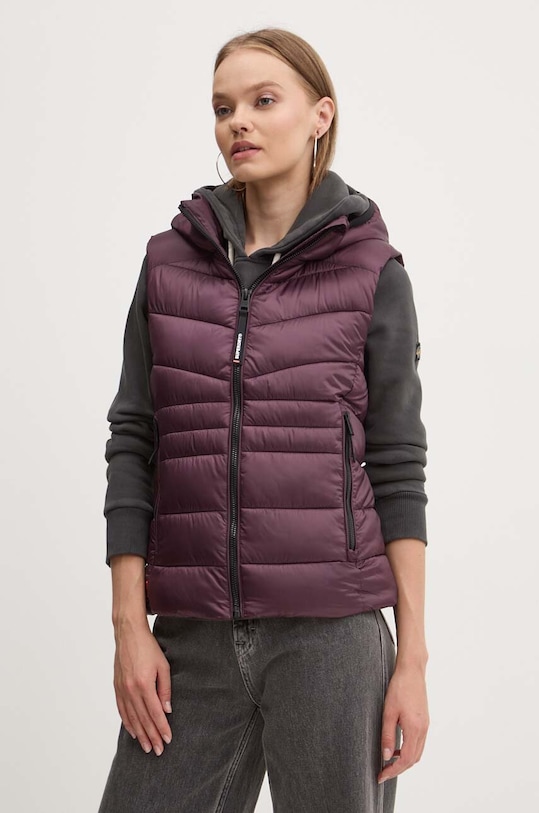 Superdry vesta cu captuseala violet W5011715A.C4J