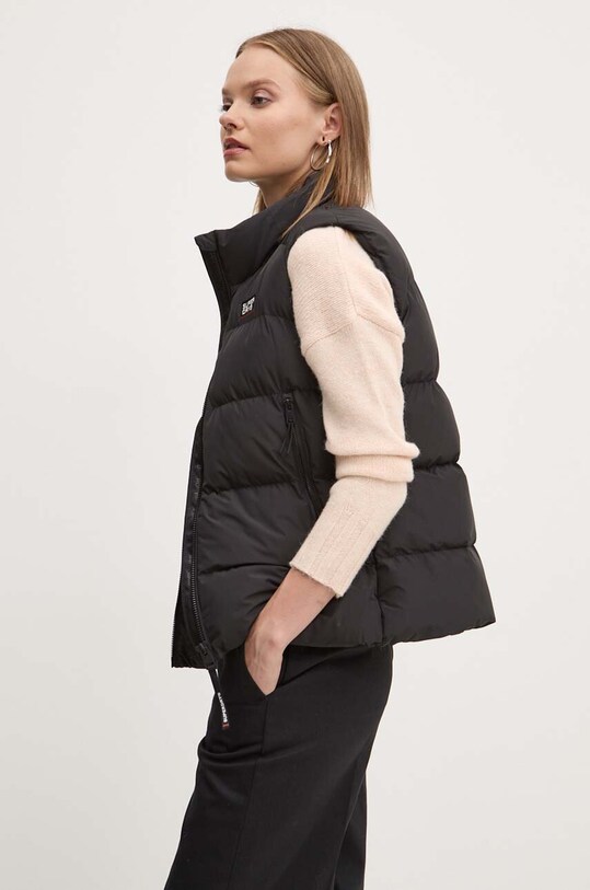 Superdry bezrękawnik bez kaptura czarny W5011717A.02A