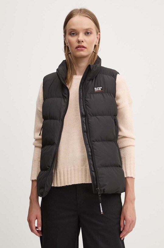 Superdry bezrękawnik czarny W5011717A.02A