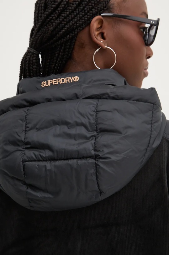 Superdry rövid kabát W5011727A.02A fekete