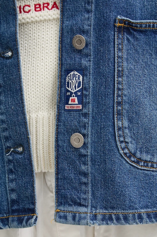 Rifľová bunda Superdry W5011809A.7NJ modrá