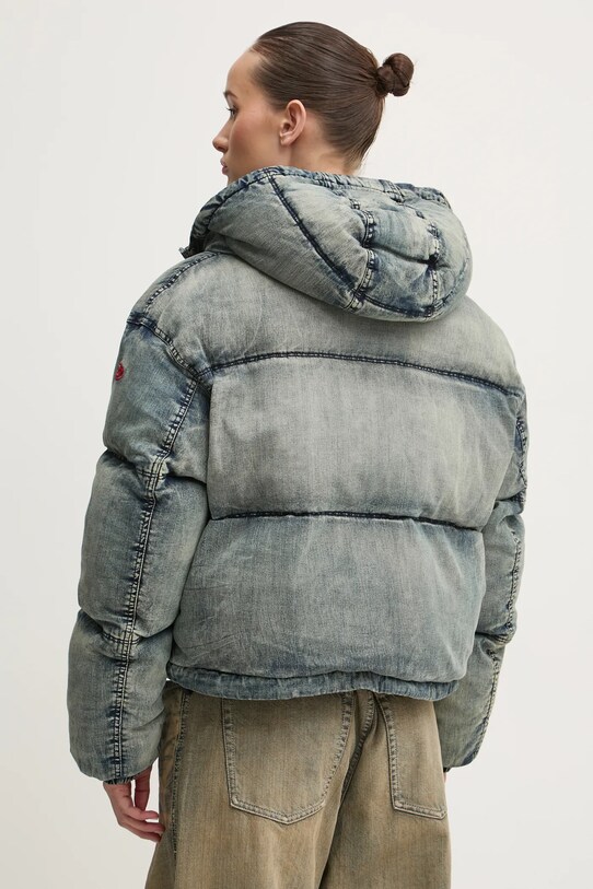 Odzież Diesel kurtka W-AVES A14549.0SKAI niebieski