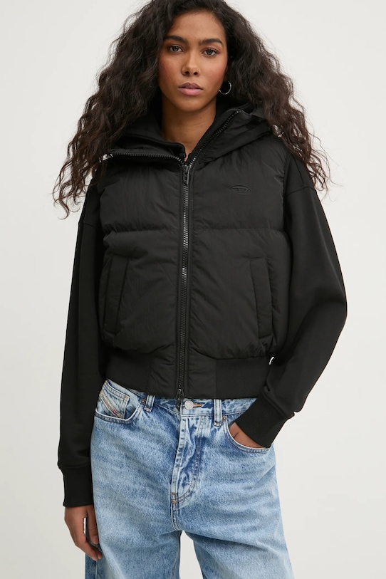 Páperová vesta Diesel W-PEYT-SSL-NEW-P1 zateplené čierna A15355.0GHBZ