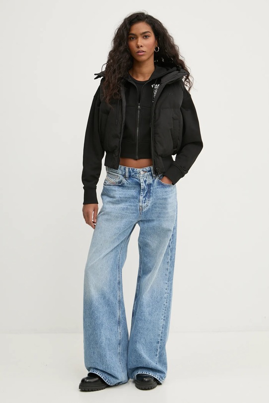 Páperová vesta Diesel W-PEYT-SSL-NEW-P1 A15355.0GHBZ čierna AW24