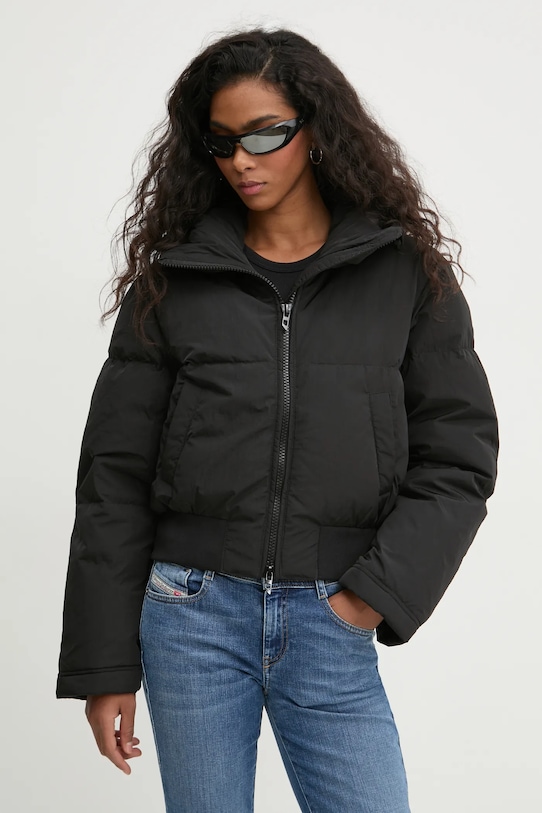 Diesel kurtka puchowa W-PEYT-SHORT-NEW-P1 pozostałe czarny A15356.0GHBZ