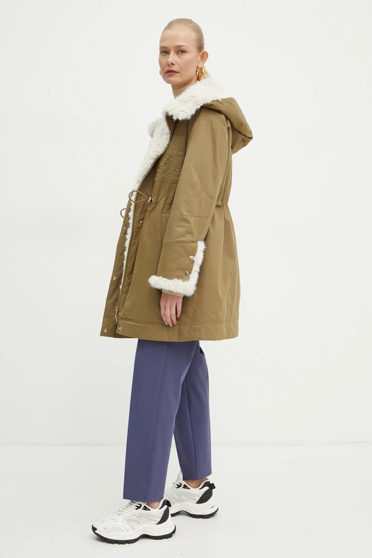 Bunda parka Marella 2423026014200 zelená AW24