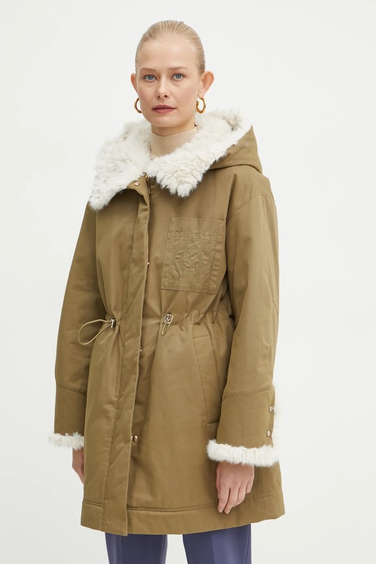 Bunda parka Marella zelená 2423026014200