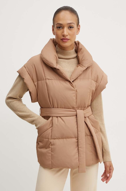 Marella vesta de puf cu captuseala bej 2423296014200