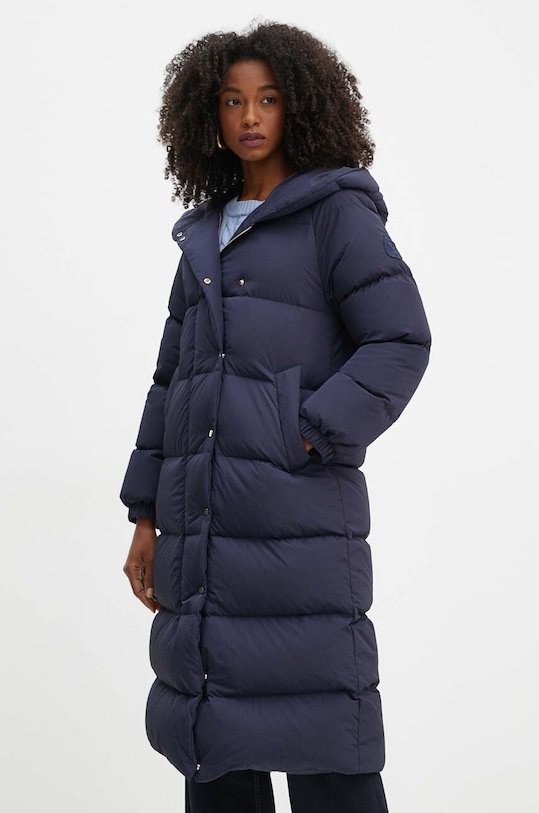 Pernata jakna Marella s kapuljačom mornarsko plava 2423496044200