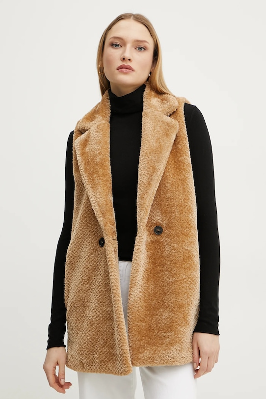 Marella bezrękawnik bez kaptura beżowy 2423906016200