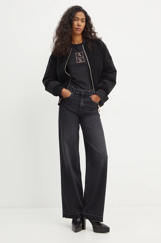 Яке бомбър Armani Exchange 6DYB63.YN6YZ черен AW24