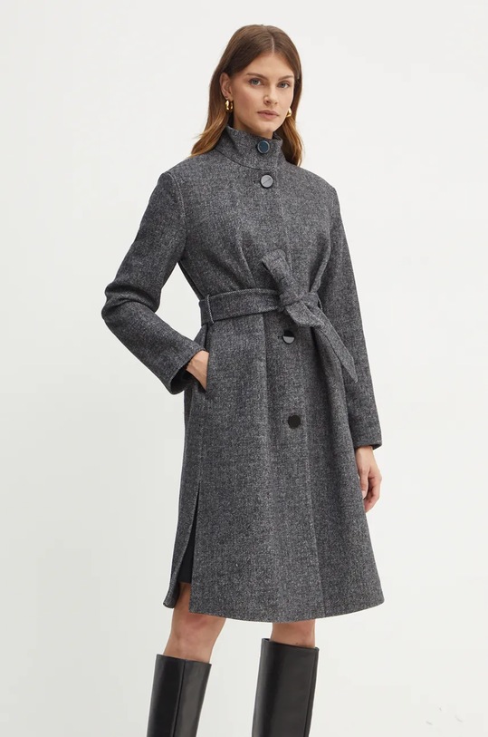 Пальто Armani Exchange з підкладкою сірий 6DYK46.YN8YZ