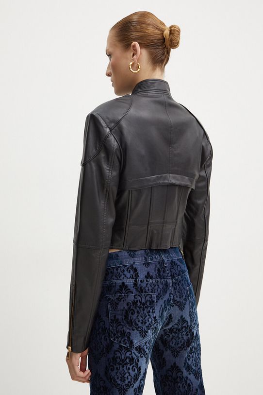 Oblečenie Kožená bunda Versace Jeans Couture 77HAVP04.CP009 čierna