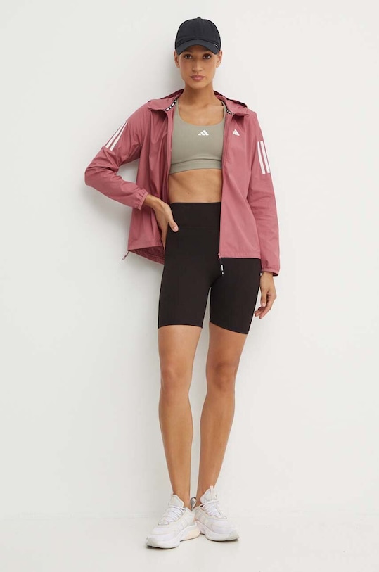 Vjetrovka adidas Performance Own The Run Base IM5403 roza AW24