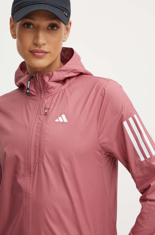 Vjetrovka adidas Performance Own The Run Base roza IM5403