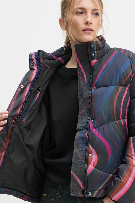 Péřová bunda s příměsí vlny PS Paul Smith W2R.261C.N31234