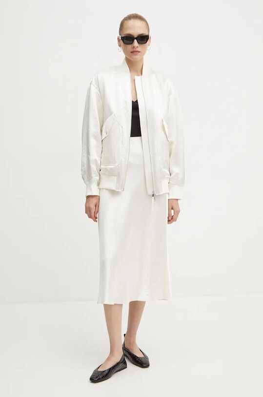 Max Mara Leisure geaca bomber 2426486048600 bej AW24