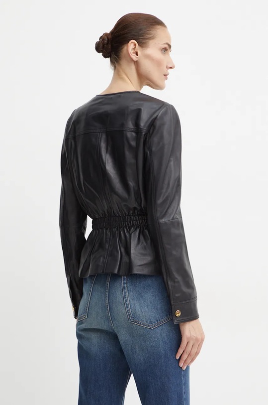 Oblečení Kožená bunda Luisa Spagnoli SERGENTE 541245 černá