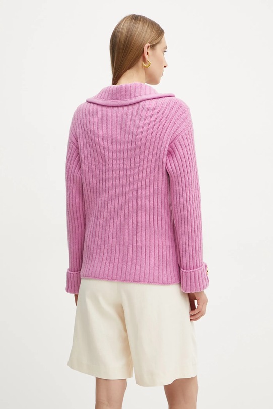Abbigliamento Luisa Spagnoli cardigan in lana 58531 rosa