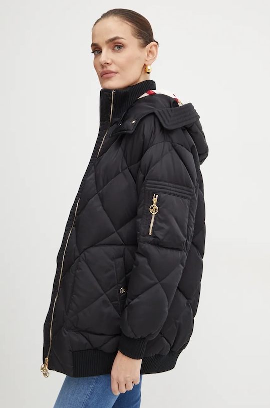 Пуховая куртка Luisa Spagnoli SPIGOLO чёрный 541433