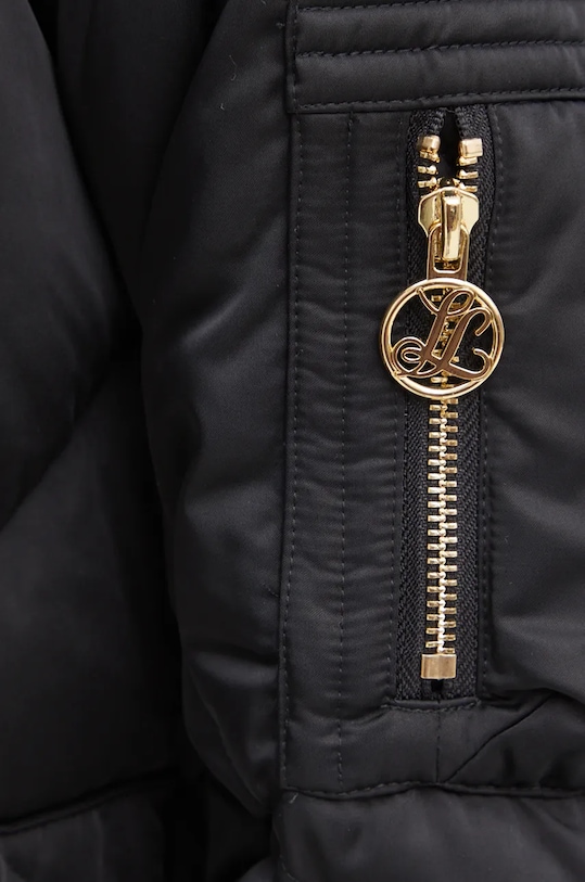 Пуховая куртка Luisa Spagnoli SPIGOLO 541433 чёрный