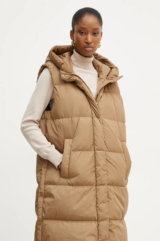 Дрехи Пухен елек Weekend Max Mara 2425296012600 кафяв