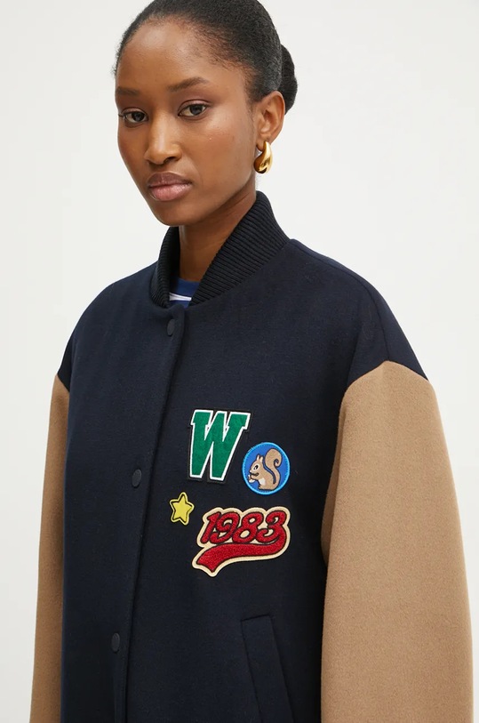 Дрехи Вълнено яке Weekend Max Mara 2425486012600 тъмносин