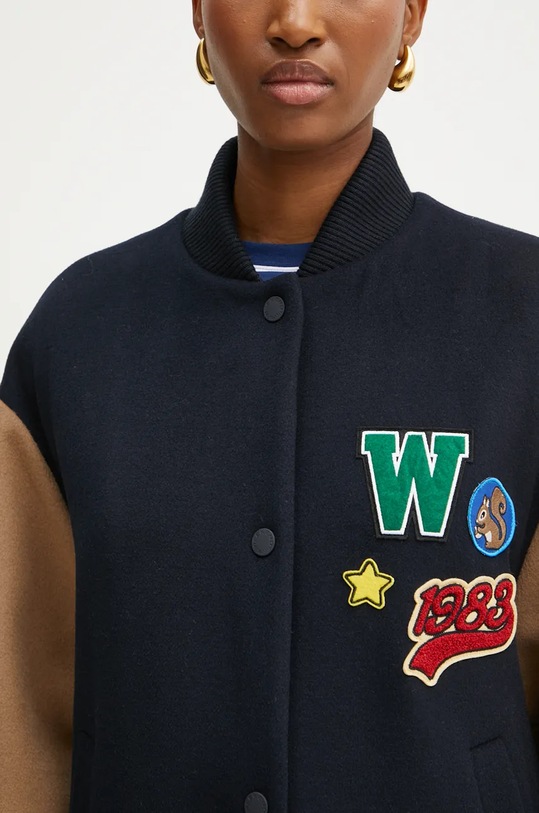 Вълнено яке Weekend Max Mara тъмносин 2425486012600